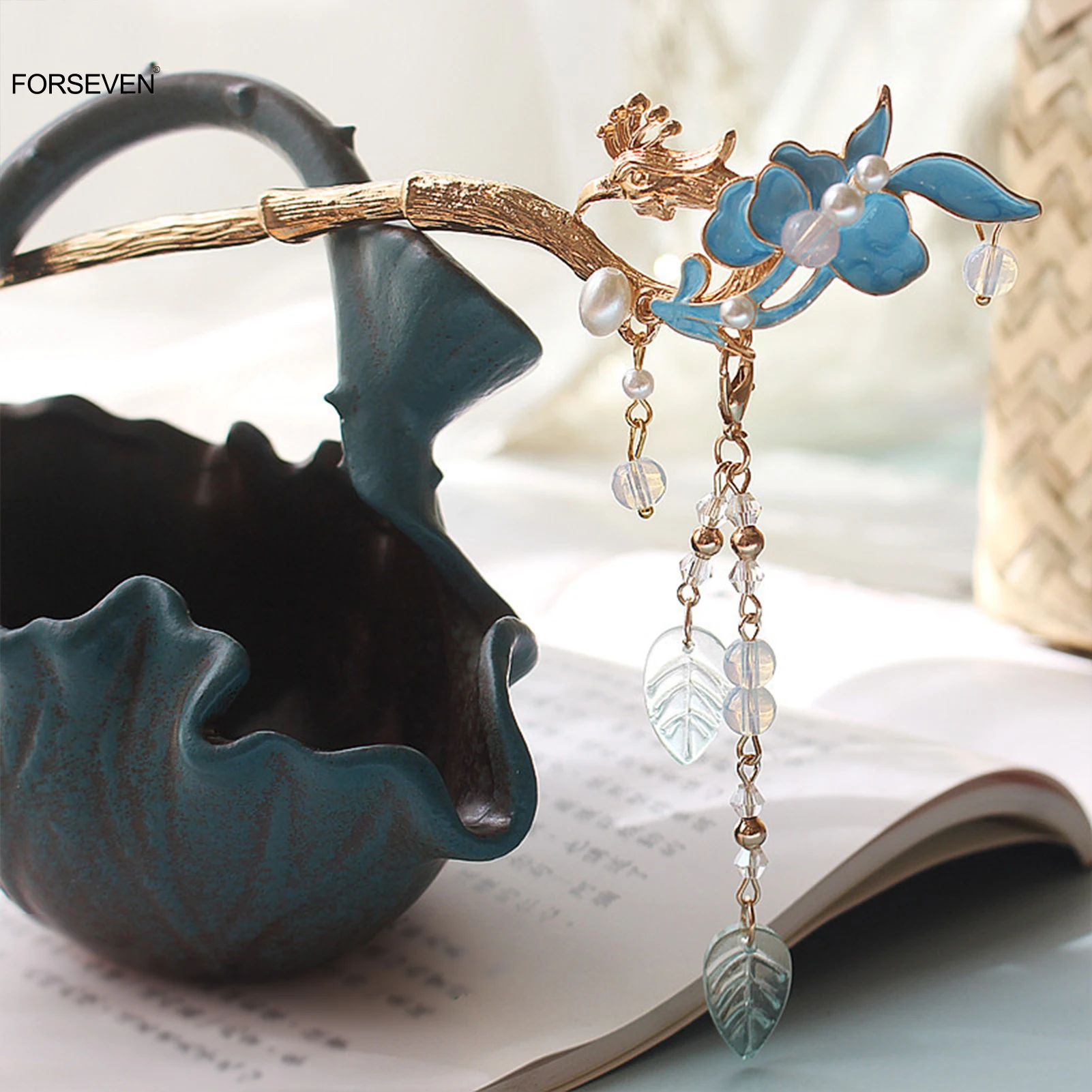 Металлические палочки для волос золотого цвета, вилки, китайские аксессуары для волос, шаг стряхивания, женская бижутерия для пучка волос для девушек