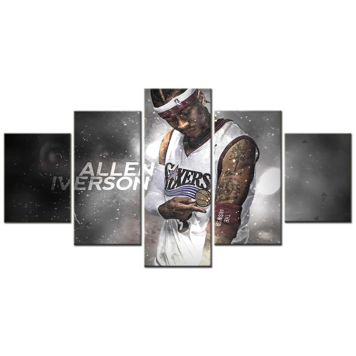 Настенные художественные Рамки современный холст для плакатов 5 шт. знаменитый