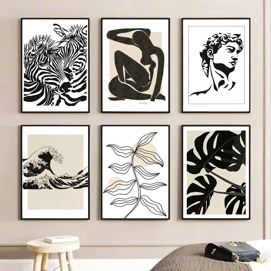 Настенный постер Матисс Классический абстрактный настенный плакат с