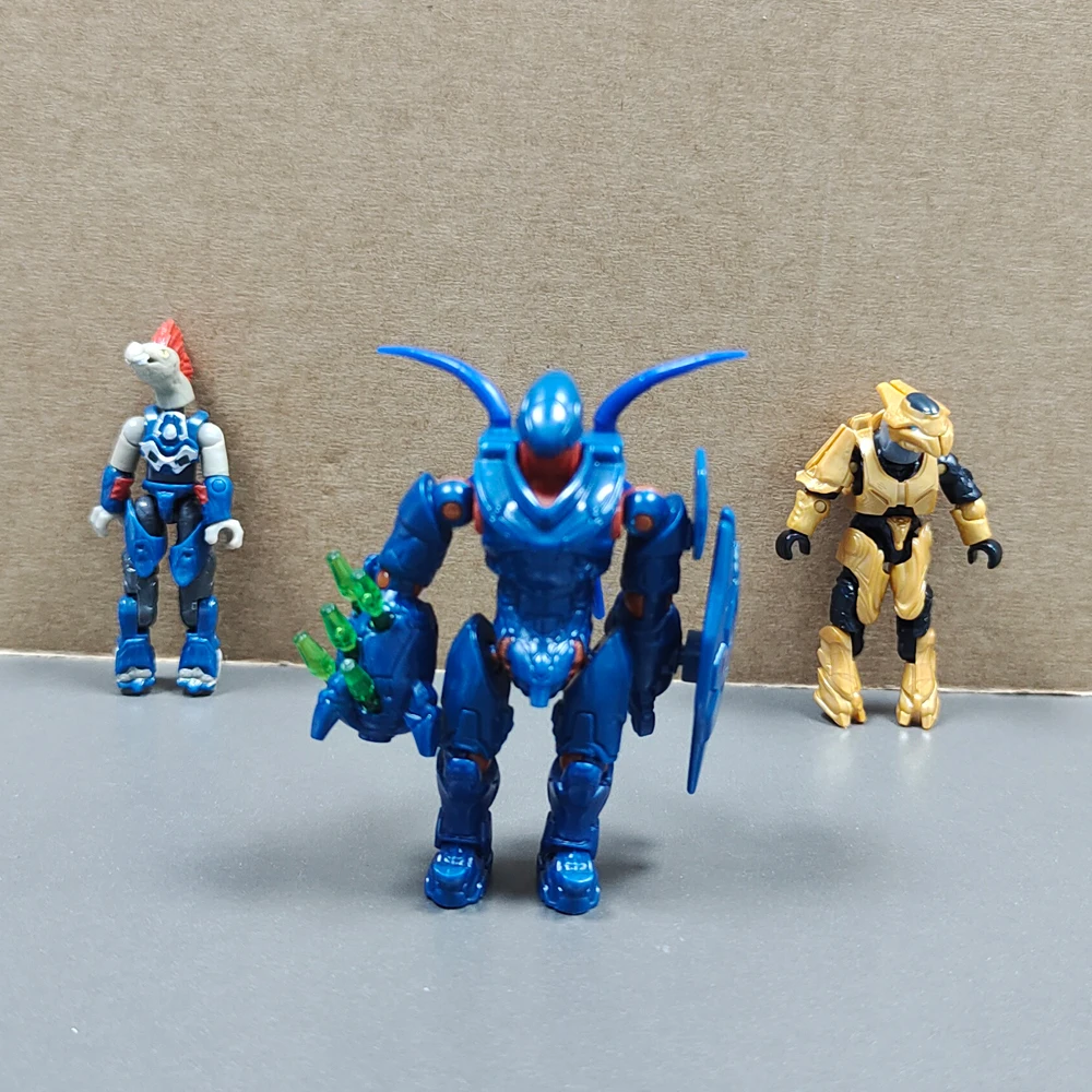 Mega Construx Фигурки ПВХ Статуя Коллекция Сборка Аниме Строительные Блоки Модель