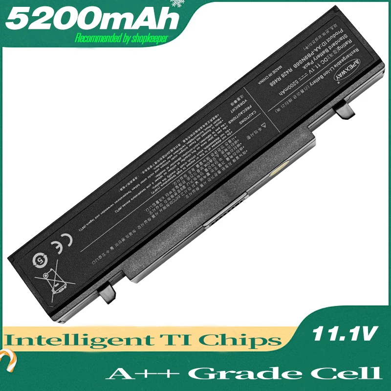 ApexWay 5200 мАч AA-PB9MC6B Аккумулятор для ноутбука Samsung AA-PB9NC6N AA-PB9NS6B R428 R470 Q318 R439 R580 R730 RV509 RV511Series ApexWay 5200 мАч AA-PB9MC6B Аккумулятор для ноутбука Samsung AA-PB9NC6N AA-PB9NS6B R428 R470 Q318 R439 R580 R730 RV509 RV511Series