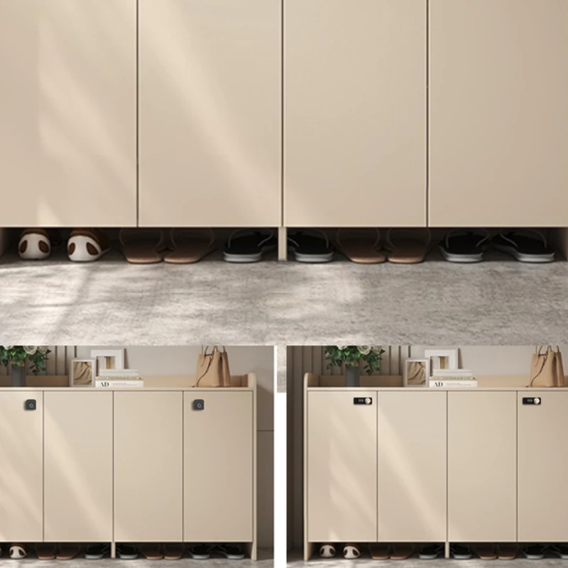 Запираемый шкаф для обуви замок с дверцей бытовой коридор лифт вход