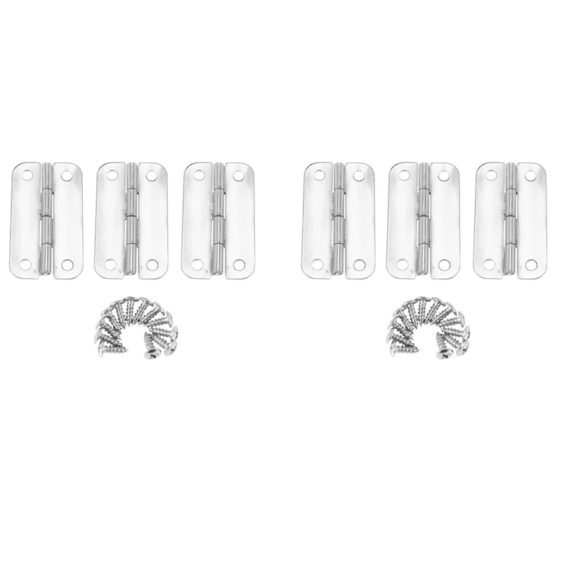 

6Pack Cooler Stainless Steel Hinges For Ice Chests, Cooler Stainless Steel Hinges Replacement Set With Screws