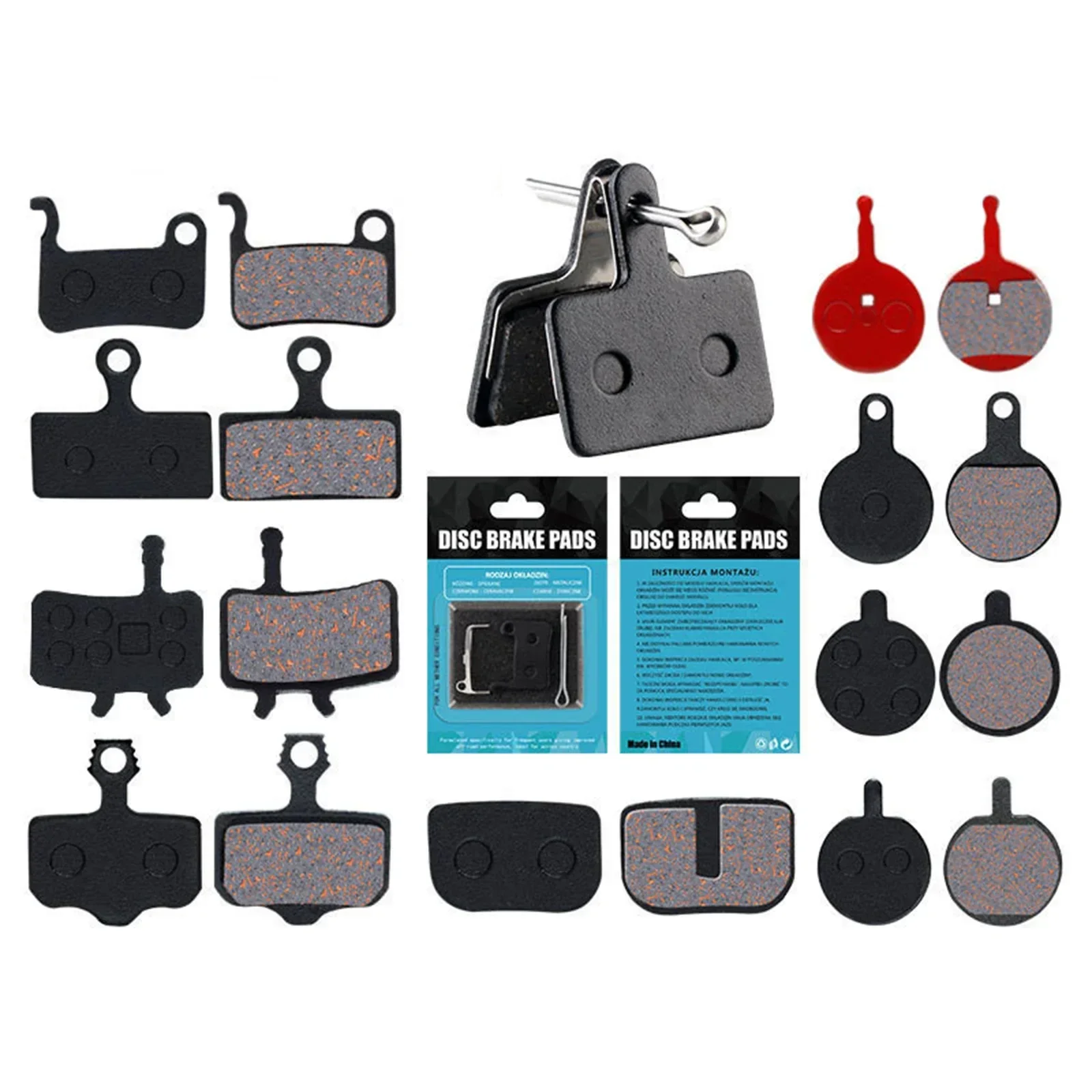 TP 01B 01D 01E 01F 02A 02B 02D 02F 03F 04B Колодки дискового тормоза с материалом медного волокна