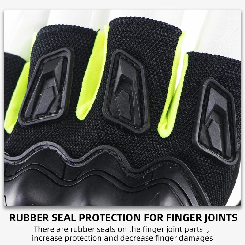 Летние перчатки мужские крутые мотоциклетные с половиной пальца для мотокросса