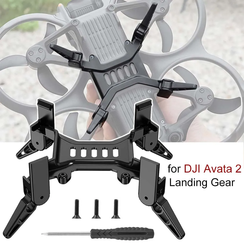 Складное шасси для дрона DJI AVATA 2 пластиковые складные удлинители ног увеличенные