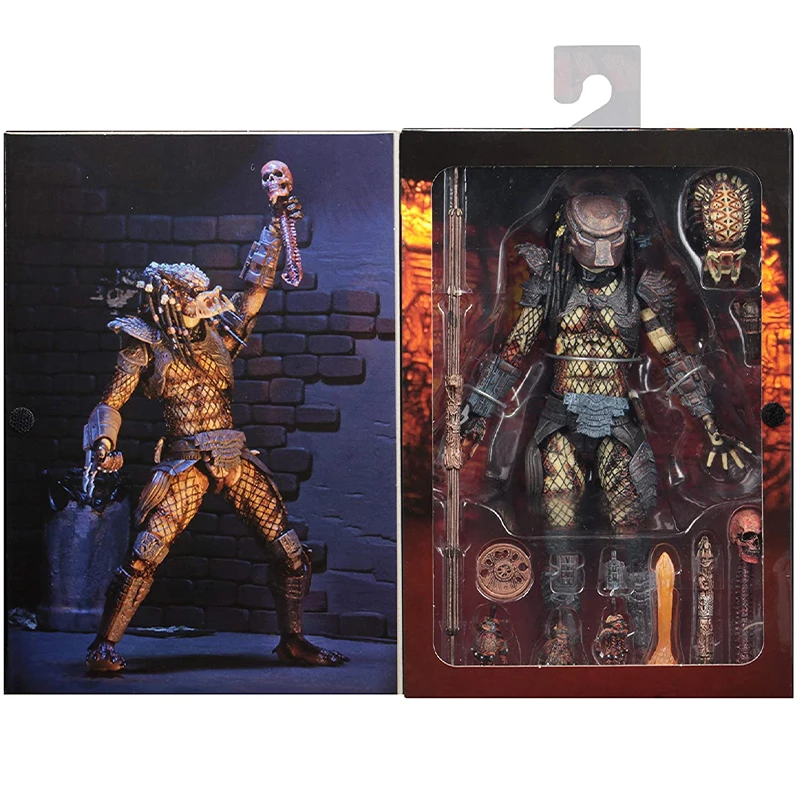 

Original NECA 51549 51423 The Predator Action Figure Toys Jungle Hunter Figurine Movie Doll 7inch Movable Model Birthday Gift