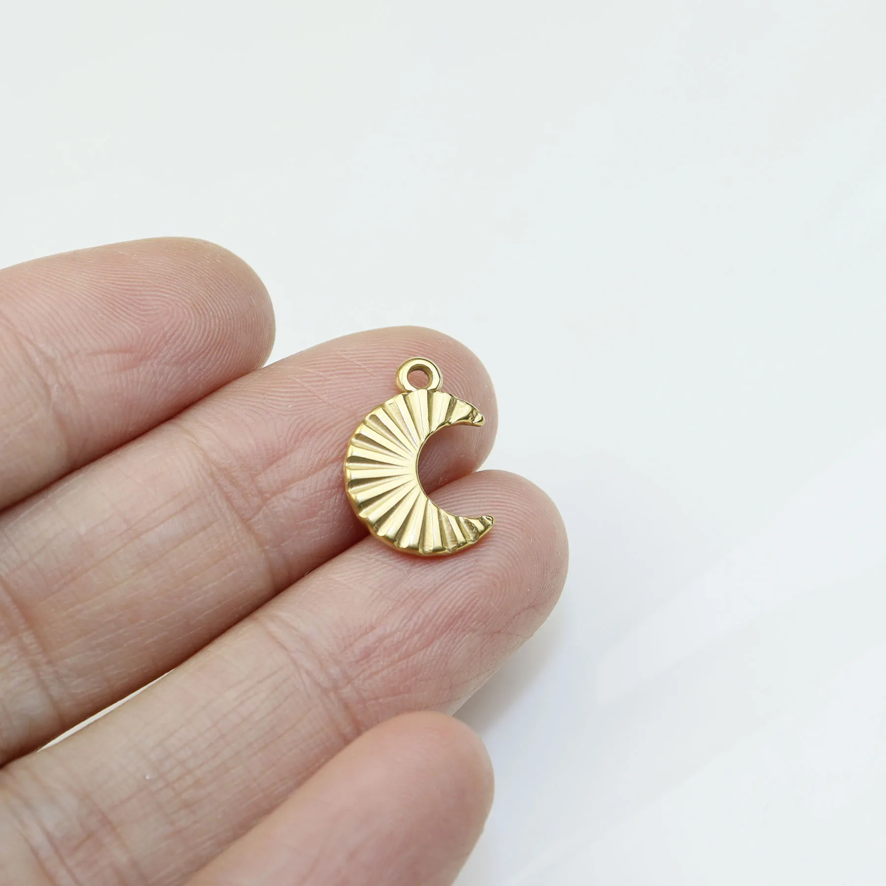 Набор подвесок &quotЛуна&quot нержавеющая сталь 2 цвета