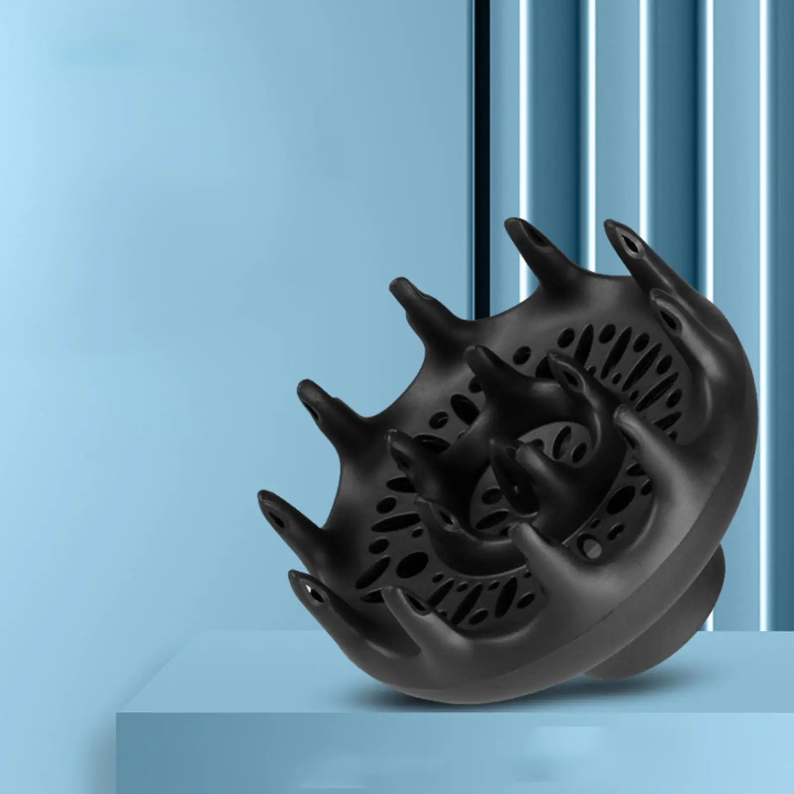 

Universal Hair Diffuser Easy to Use Large Wind Hood Easy to Attach Hair Dryer Diffuser for Fine Thick Curly Wave and Frizzy Hair