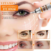 vitamin c brightening eye serum remove dark circles eye bags lift firm anti wrinkle serum brightening moisturizing eye care