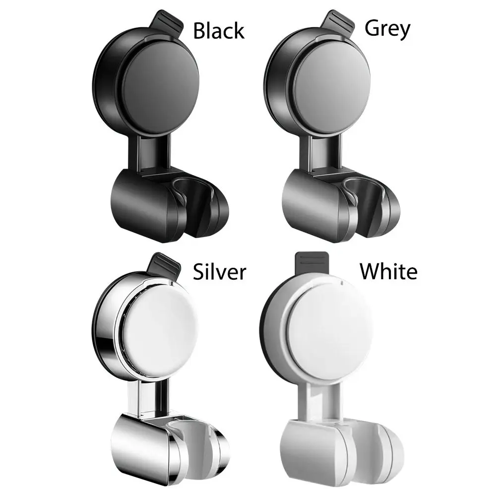 Регулируемый держатель для душевой лейки настенный с присоской ручной