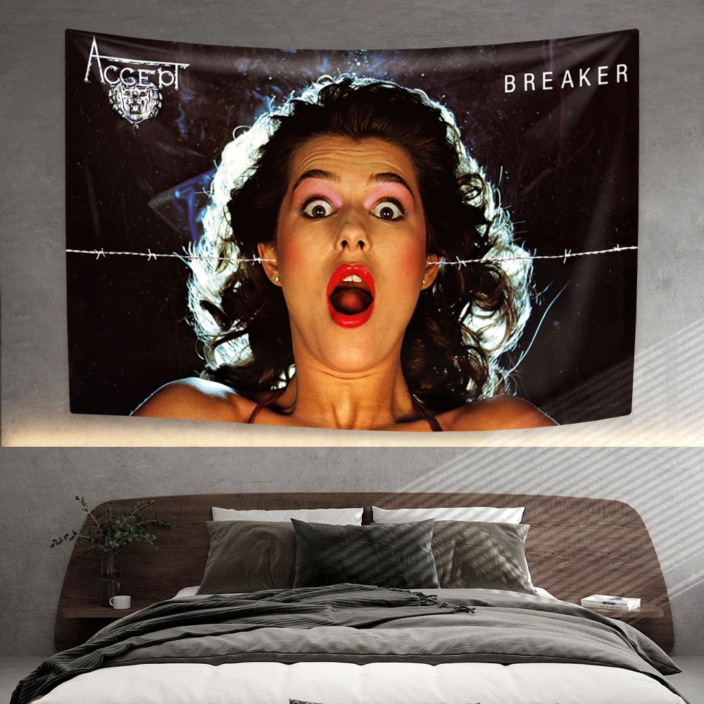 Немецкий гобелен рок-группы принимает тяжелый металл музыка украшение для дома Настенное подвесное покрытие для спальни общежития фон праздничные подарки