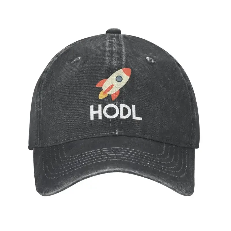 Забавная хлопковая бейсболка Hodl To The Moon на заказ для мужчин и женщин дышащая Ethereum
