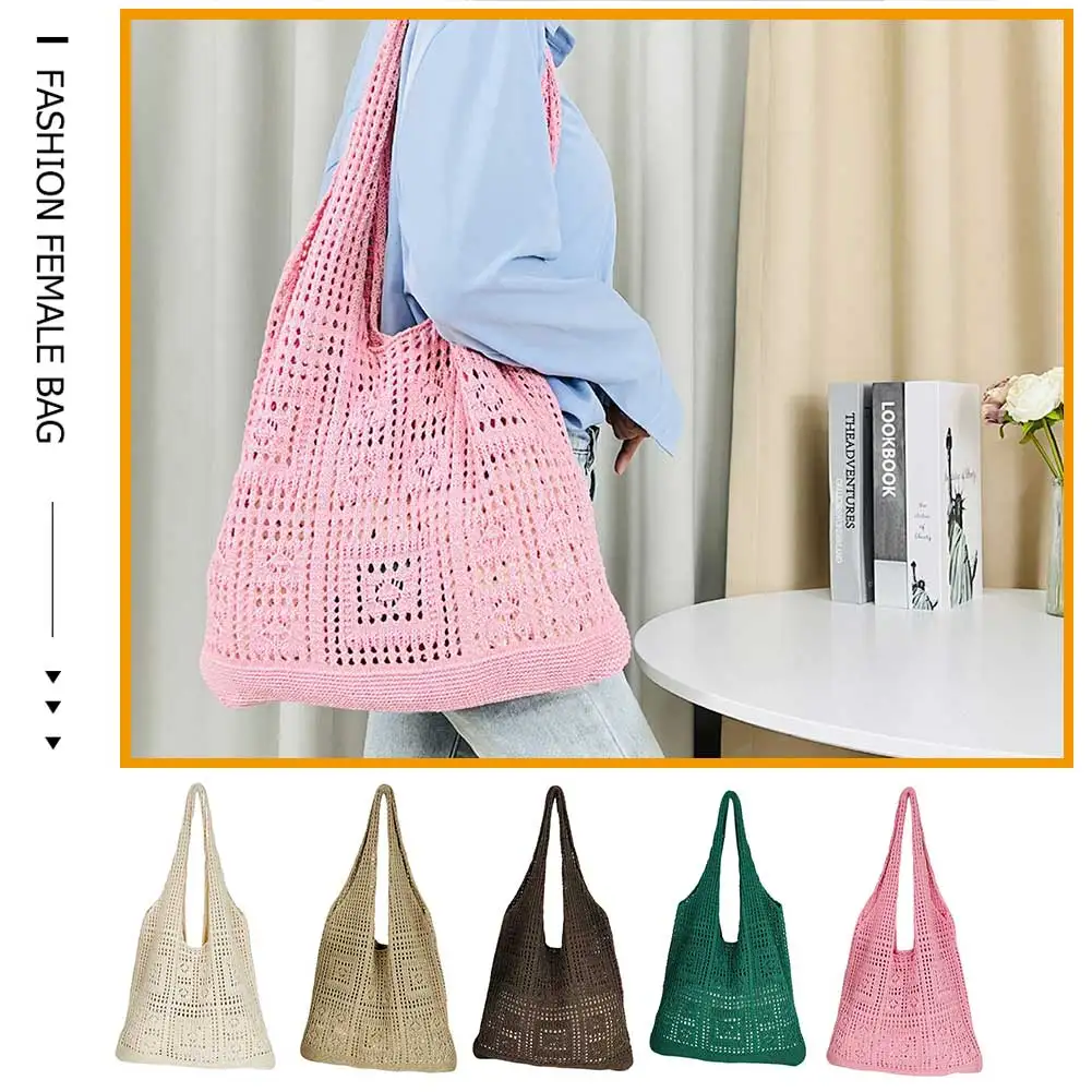 

Luxury Design Women Plaited Raffia Straw Bag Large Capacity Tote Handbag Hollow Summer Beach Vacation Shoulder Bag Beach Bag