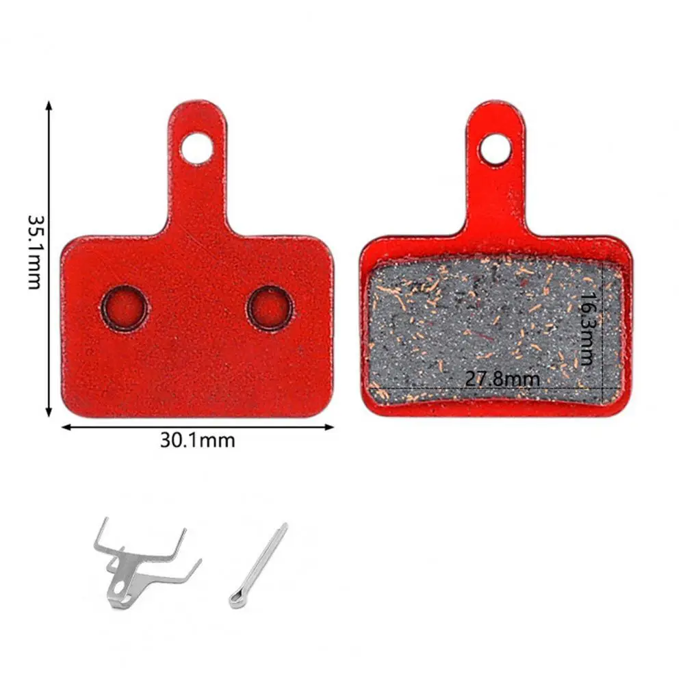 

1 Set Brake Disc Pad Noise Reduction Good Heat Dissipation Compatible Bicycle Mountain Hydraulic Disc Cycling Brake Pad for Outd