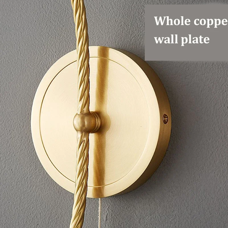 Скандинавские современные настенные светильники E14 стеклянные лампы для спальни