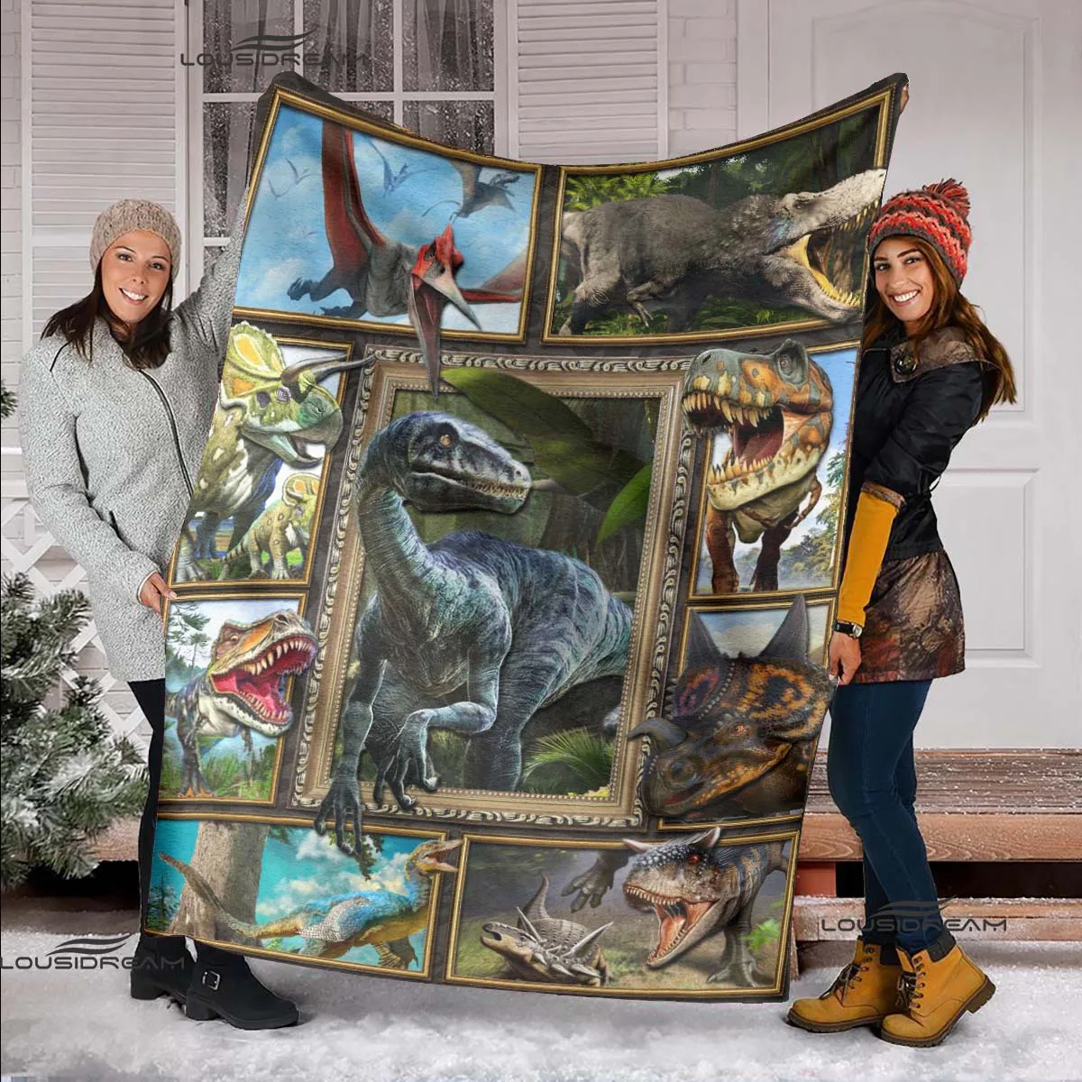 

Одеяло с динозаврами парка Юрского периода, легкое удобное мягкое дышащее ультратеплое одеяло, постельное белье, подарок