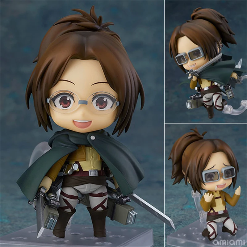 

10CM Attack on Titan Hange Zoe 1123 Joint Movable Anime Action Figure Model Collection Cartoon Toys For Friend gifts