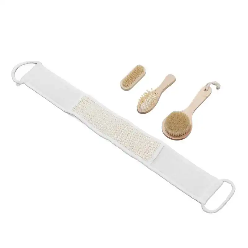 

Sisal Back Scrubber Portable Back Scrubber Brush Set for Daily Life