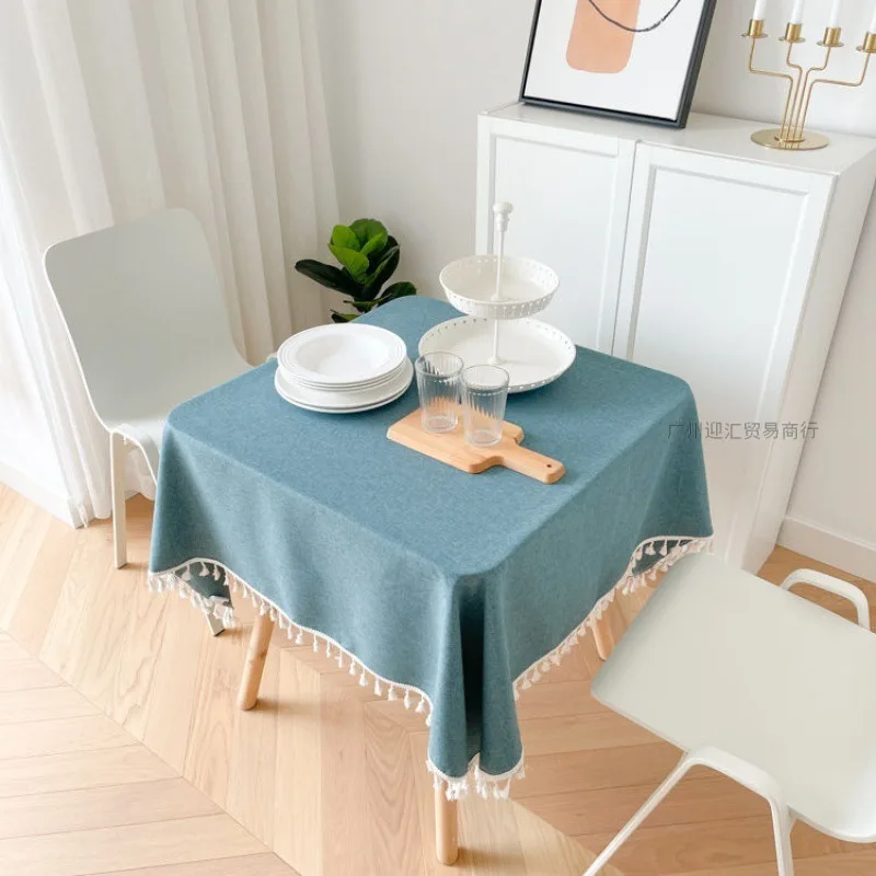 

Cloth color cotton and linen table cloth cloth_AN2778
