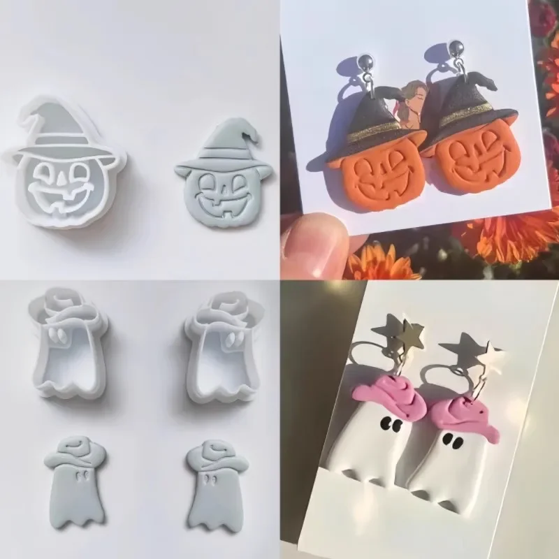 Серия для Хэллоуина/зубы/колдун ведьмы/Призрак/тыква/шляпа/летучая мышь