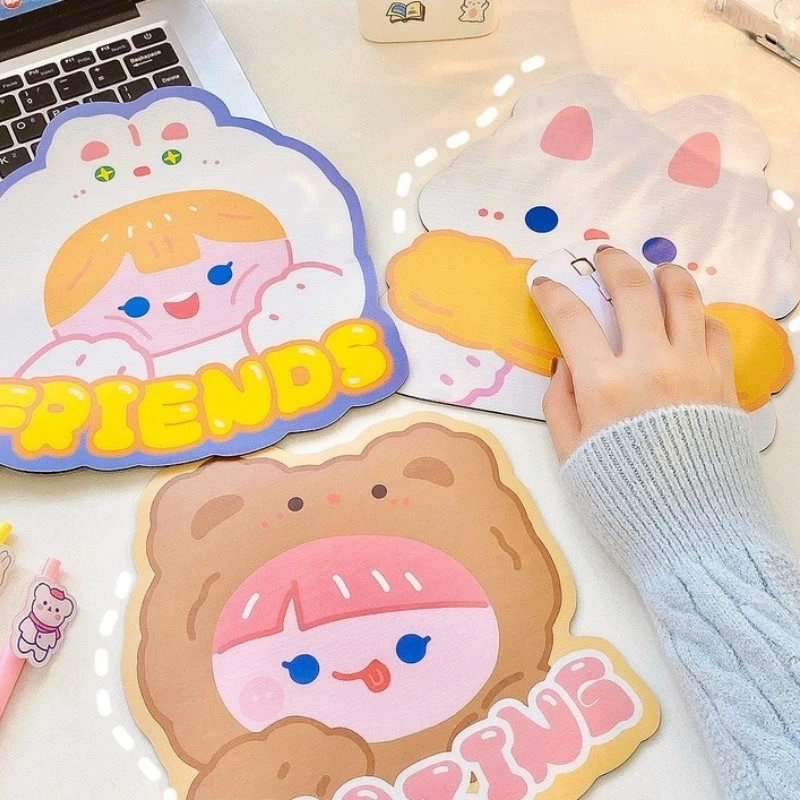 

Cartoon Desktop Storage Pad Cute Girl Heart Computer Desk Pad Ins Student Office Non-slip Stain-resistant Creative Cushion