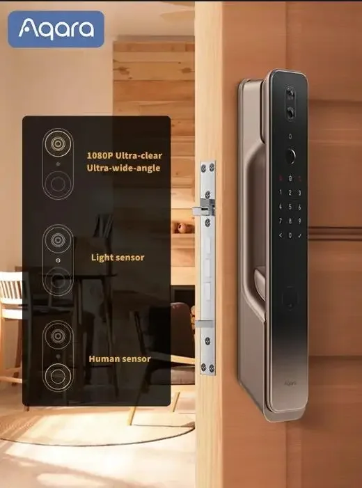 Умный дверной замок Aqara H100 автоматический датчик кошачий глаз Zigbee/корпус/свет NFC
