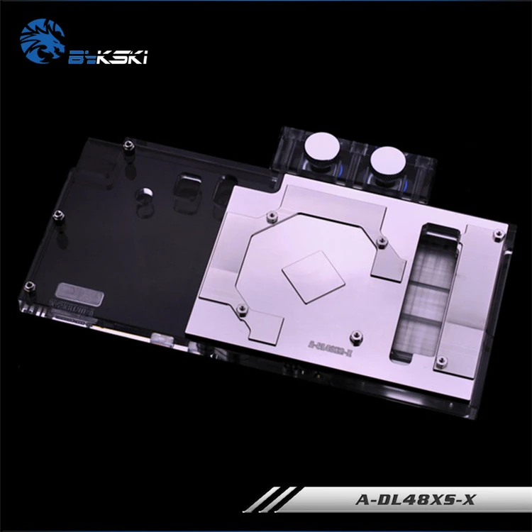 Блок Bykski для PowerColor-RX480-Red-Devil-8 ГБ/RX 480 Red Dragon/AXRX 580 4 ГБD5-3DHDV2 медный радиатор