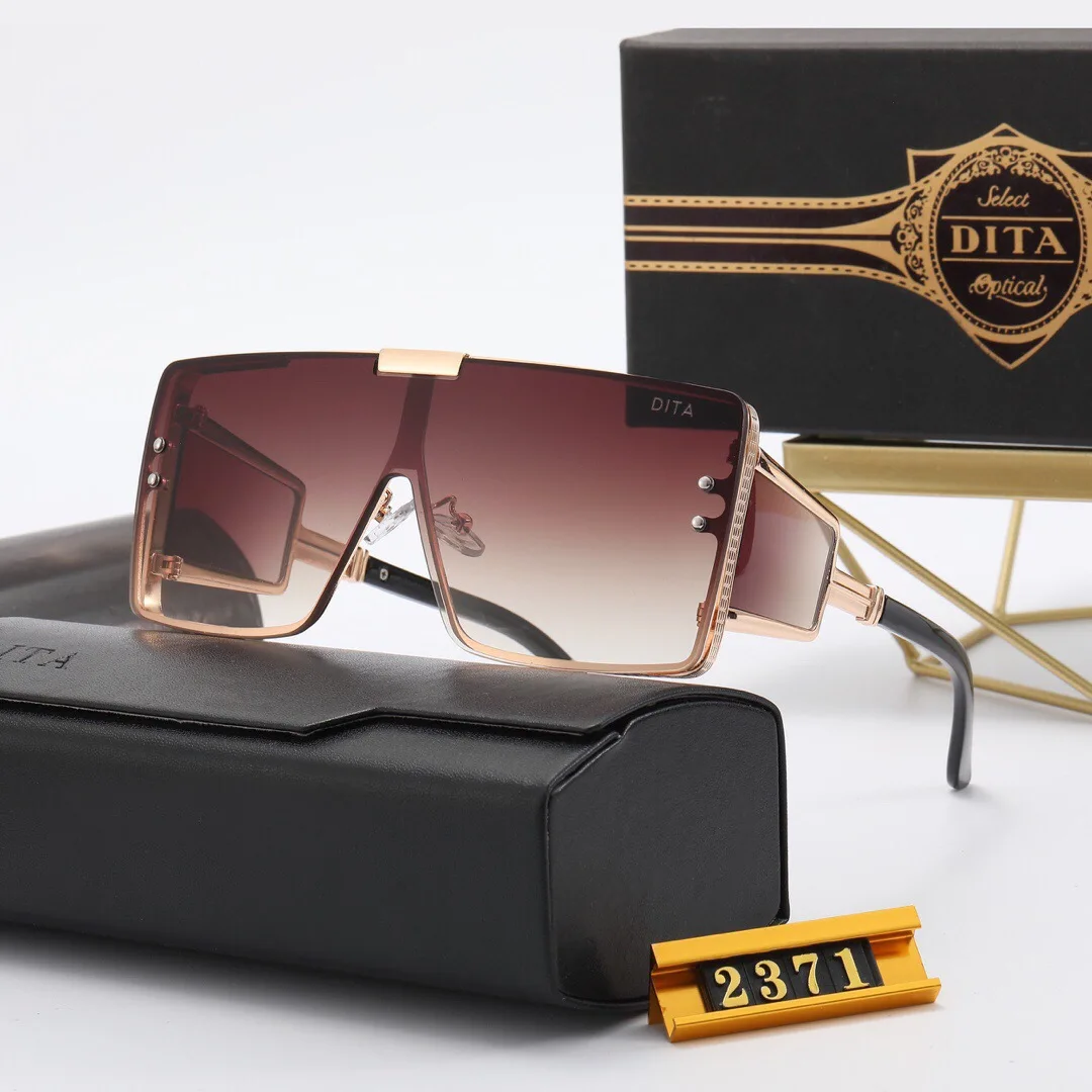 

American Brand DITA Leisure Top Quality Fashion Classic Men Eyeglasses UV400 Driving Travel Gradient Polarized Women Sun Glasses
