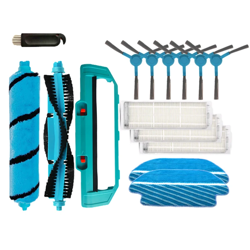 

Main Roller Brush Side Brush Hepa Filter for Conga 3490 3290 Vacuum Cleaner Mop Cloths Rags For Xiaomi Mijia STYJ02YM Parts