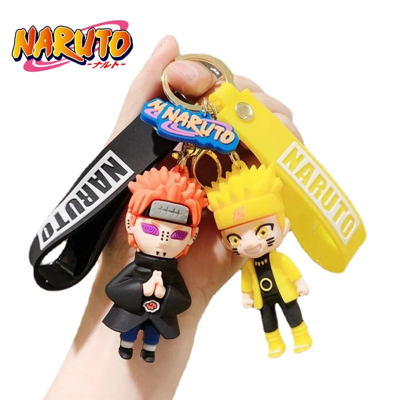 

Bandai Naruto Anime Peripheral Keychain Hand-made Keychain Cartoon Anime Ornament Small Ornament Holiday Gift New Wholesale