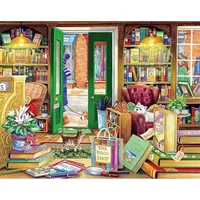 gatyztory 60x75cm diy painting by numbers bookstore oil painting by numbers set gift frameless coloring by numbers on canvas