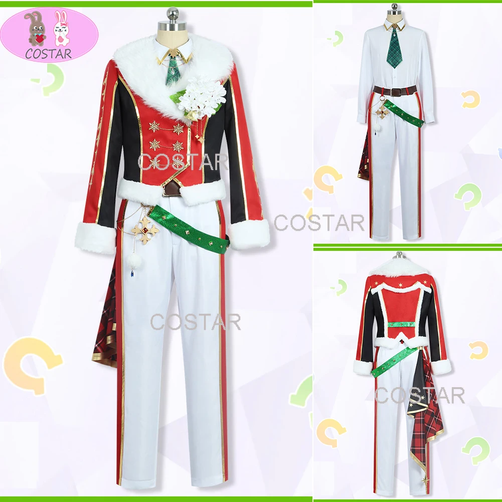 

COSTAR [Customized] Game Pretty Derby Christmas Event Vodka Cosplay Costume Women Party Suit Top Coat Pants Carnival Uniform