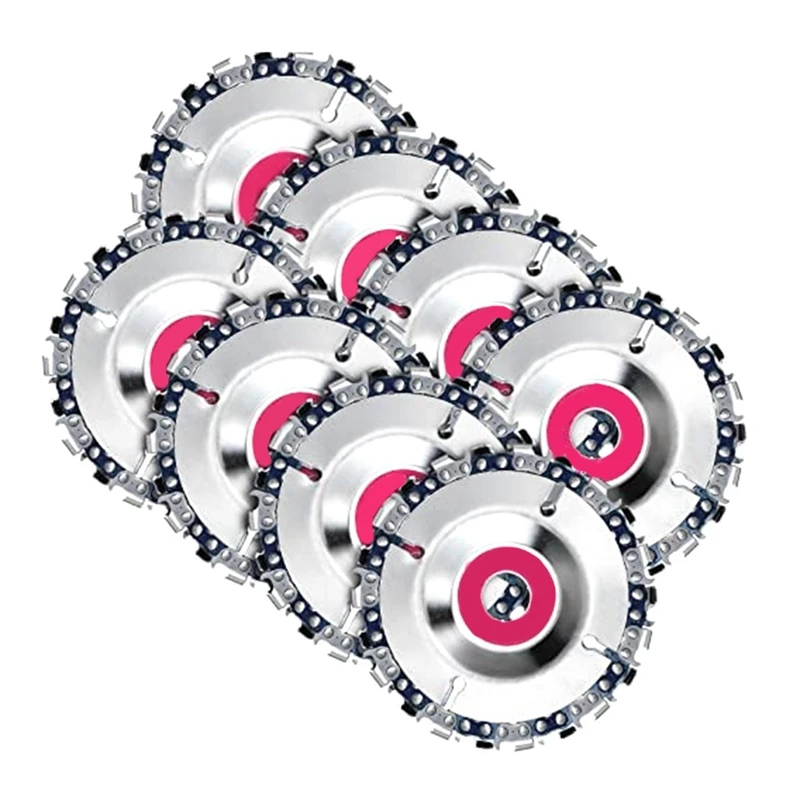 

Лидер продаж, 8 шт., 5/8 дюймов, цепочка для резьбы по дереву, зеркальная шлифовальная машина с 22 зубцами, пила для резьбы по дереву, диск для угловой шлифовальной машины 4 дюйма/4-1/2 дюйма