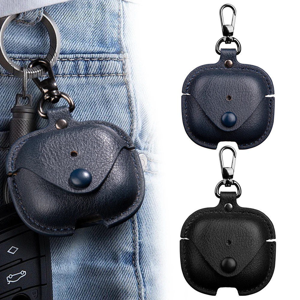 Кожаный чехол, винтажный портативный защитный чехол с карабином ...