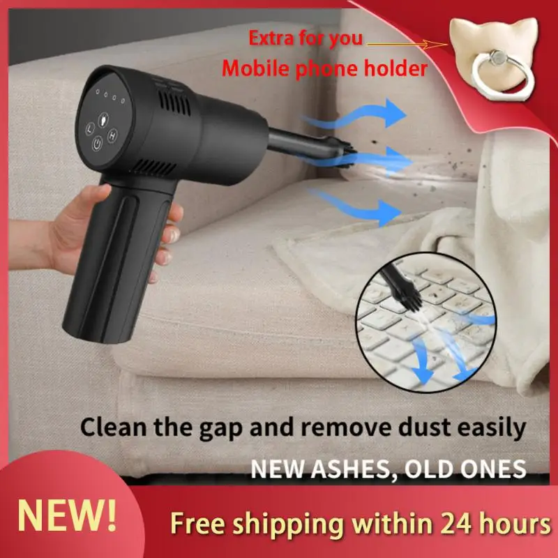 

Wireless Air Duster 60000rpm Dust Blowing Gun USB Compressed Air Blower Cleaning For Computer Laptop Keyboard Camera Cleaning