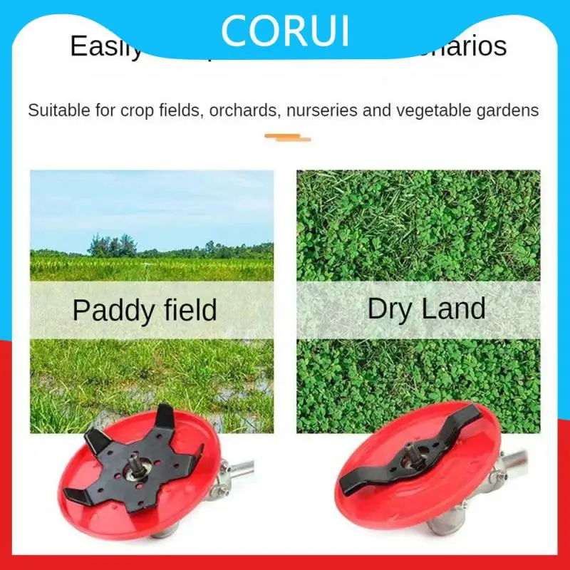 

Weed Cutter Blades Steel Hedge Garden Lawn Mower Blade Multi-functional 5/2 Teeth Head Universal Tool Amphibious Weeding Disc