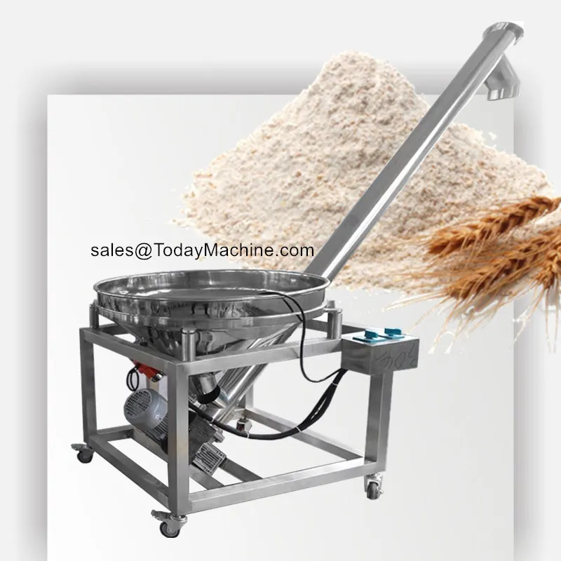 

Гибкий винтовой конвейер без вала для зернового гранулированного порошка