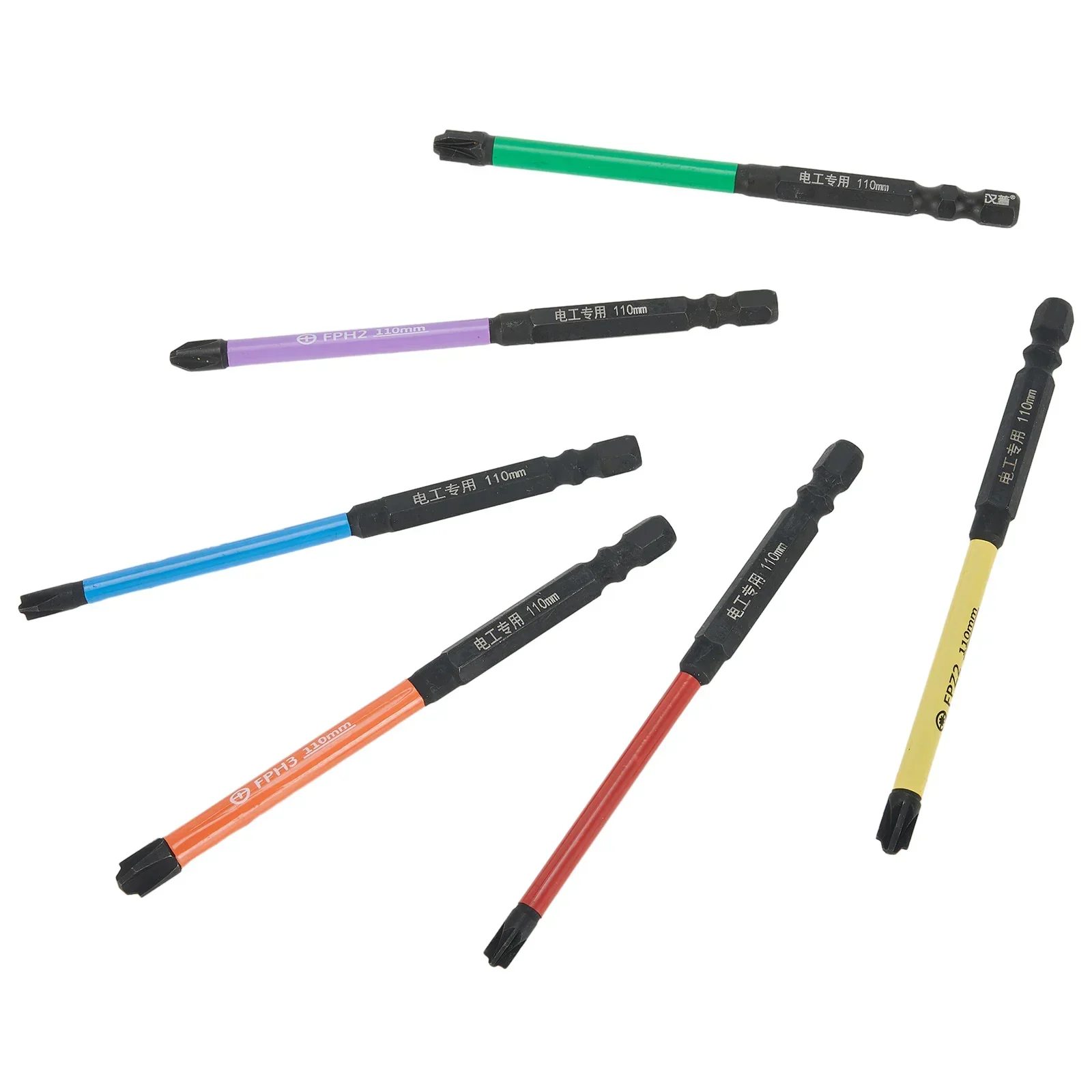 6 шт. фреза для отвертки 110 мм HRC63 °