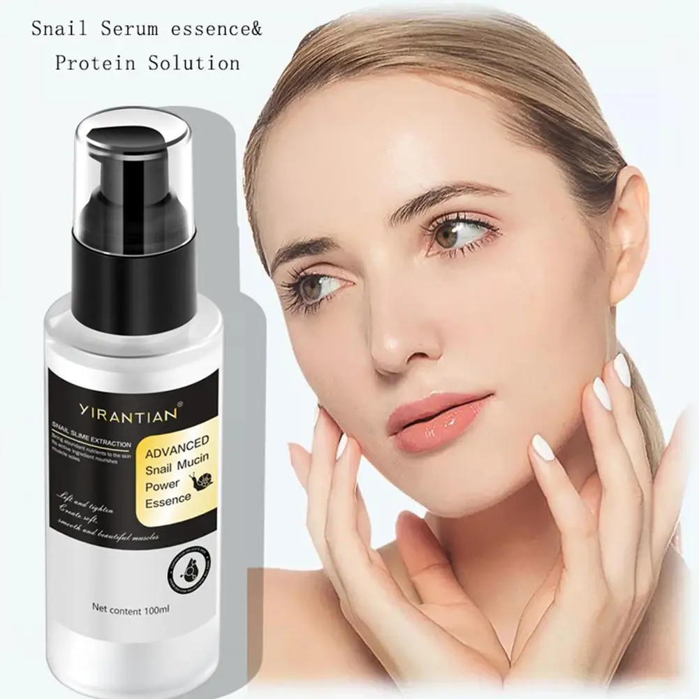 

Snail Mucin Power Repairing Essence Hydrating Face Serum Shrink Pores Acne Treatment Dark Spots Fine Lines Facial Skin Care