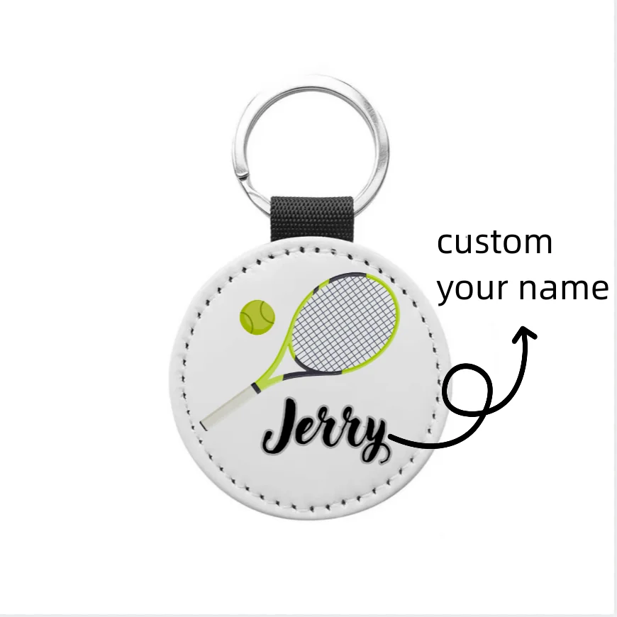 

Персонализированный брелок из искусственной кожи