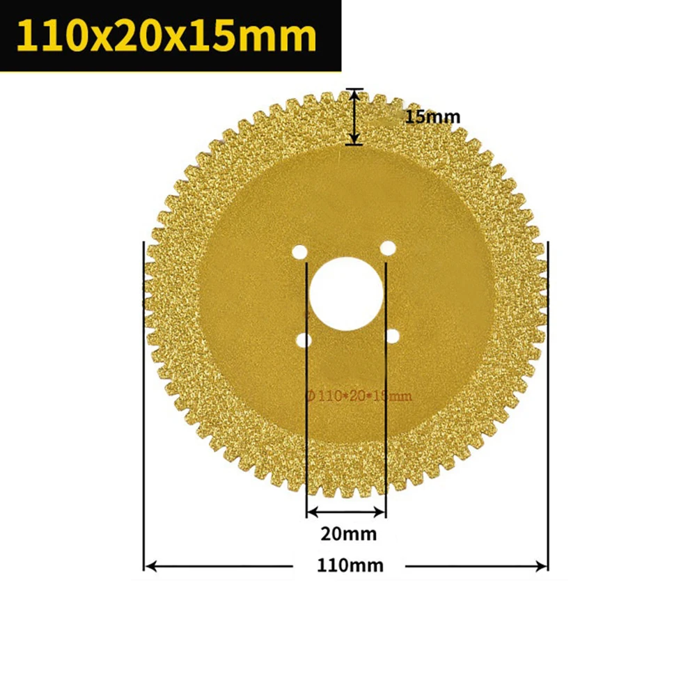 Супертонкие алмазные мокрые или технические металлические пилы для фарфора