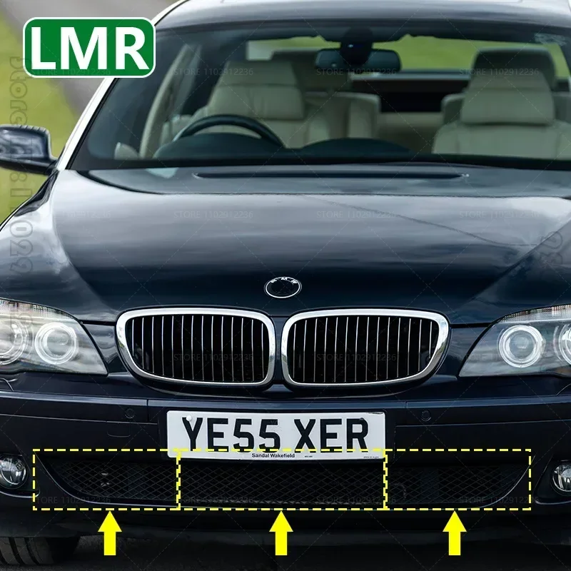 

Для 2003-2008 E65 E66 BMW 750i 750Li 760i 760Li Alpina B7 Решетки переднего бампера Сетка 51117135563 51117135564 51117135573