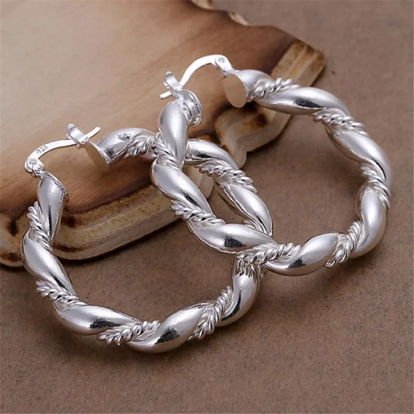 

, Fashion High Quality Jewelry Silver Color Earrings Hot Selling Holiday Gift Beautiful Ladies Favorite Jewelry Wedding