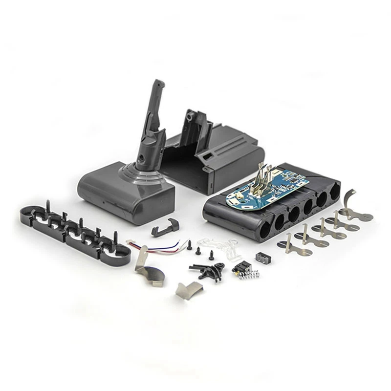 

Печатная плата PCB для Dyson V8 21700 аккумулятор пластиковая фотозарядка защитные детали комплект аксессуаров
