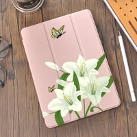 flowers beauty luxury case for ipad air 4 air 2 mini 5 case luxury clear silicone pro 11 case 2020 10 2 7th 8th generation coque