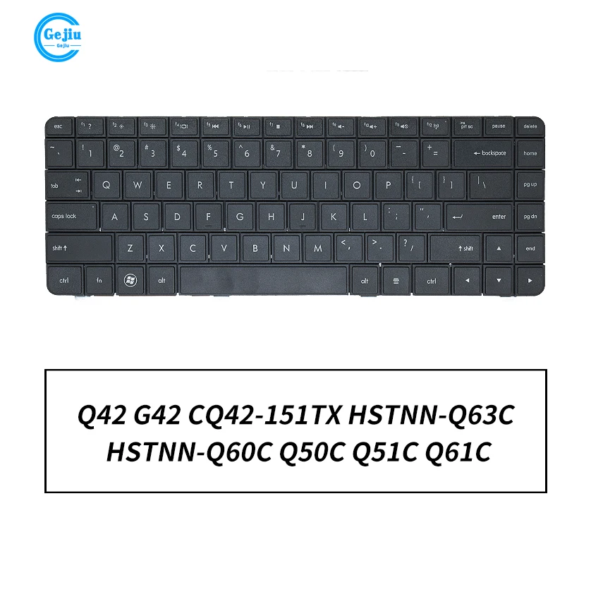 Laptop Keyboard New FOR HP CQ42 G42 HSTNN-Q60C Q50C Q51C Q61C Q63C