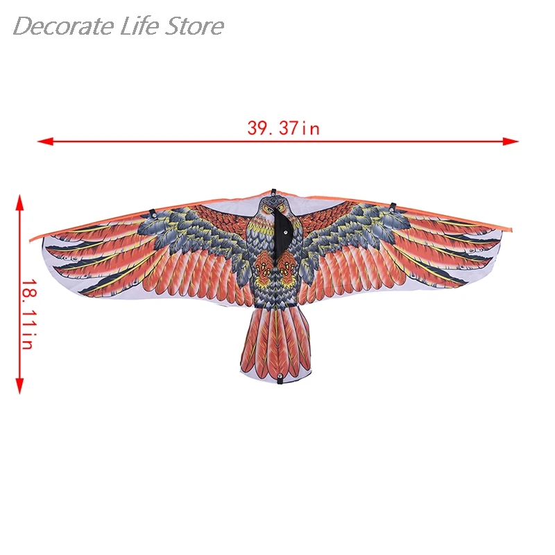

Пугалка Летающая в виде ястреба, садовый верхушка для птиц, воздушный змей, украшение для дома, ворона, Отпугиватель