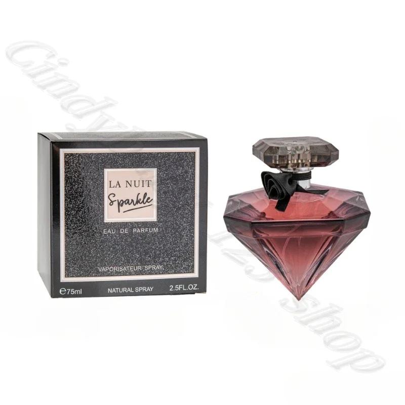 Женская туалетная вода с блестящим бриллиантом и цветочным ароматом 100 мл