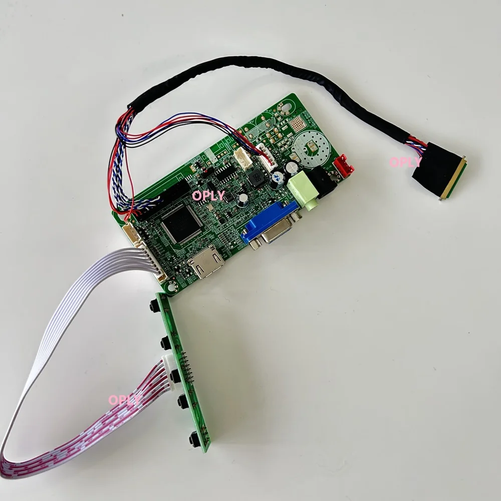 Плата контроллера 58C совместимая с HDMI VGA для NT156WHM-N10 NT156WHM-N50 1366X768 светодиодная